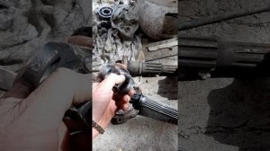 Укорачивают коробку москвича