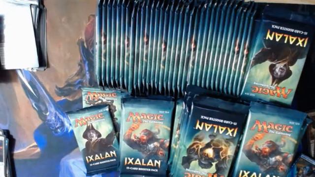 MTG Ixalan booster unboxing(9) смотреть онлайн