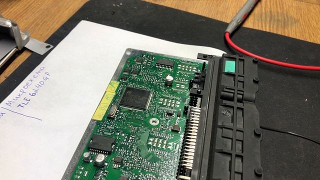 Ремонт блока M 7.3 Замыкание форсунки смотреть онлайн