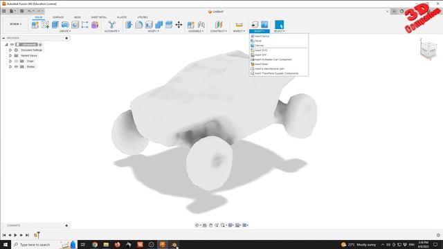How to Import GLB Files in FUSION 360 смотреть онлайн