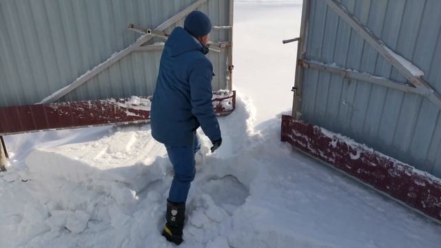 Ленивые ворота. Своими руками. С секретом. Снег можно не чистить! смотреть онлайн