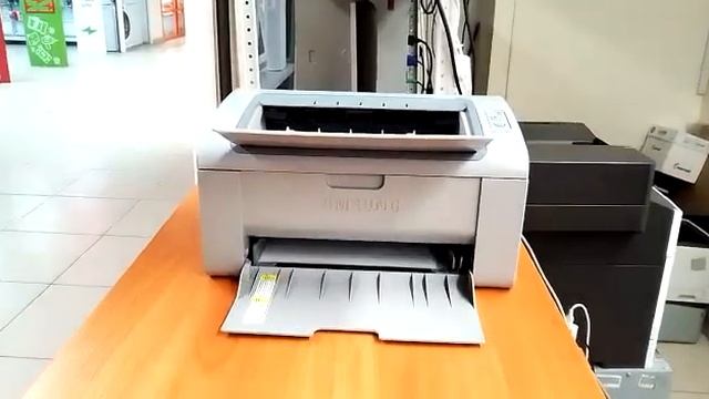 Тест лазерного принтера Samsung ML-2160 смотреть онлайн