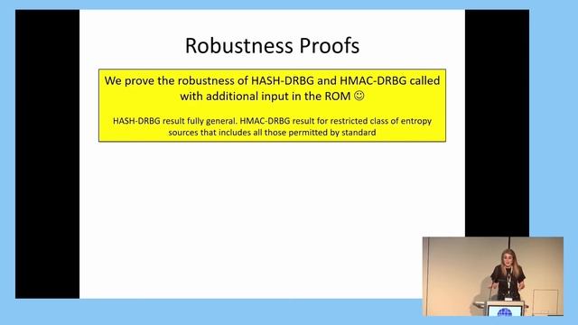An Analysis of NIST SP 800-90A смотреть онлайн