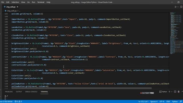 PYTHON GUI IMAGE EDITOR USING PYTHON LIBRARIES смотреть онлайн