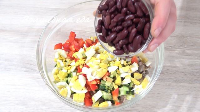 НАДОЕЛ ОЛИВЬЕ. ГОТОВЛЮ НОВЫЙ САЛАТ "СЕРДЦЕ ПОД СНЕГОМ". Новогодний стол 2020 смотреть онлайн