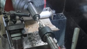 202307 Точим вал 6в75 на WM210V для восстановления. Практика. ч.21