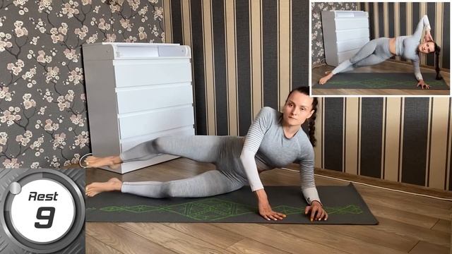 10 минут на пресс 3 уровень. Комплекс при диастазе смотреть онлайн