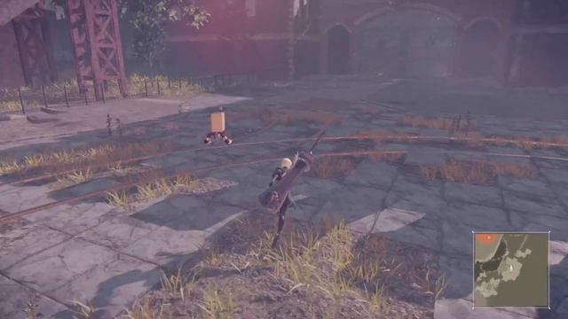 Nier Automata Game of the YoRHa Part 7 B2 VS a tank & a beautiful boss смотреть онлайн