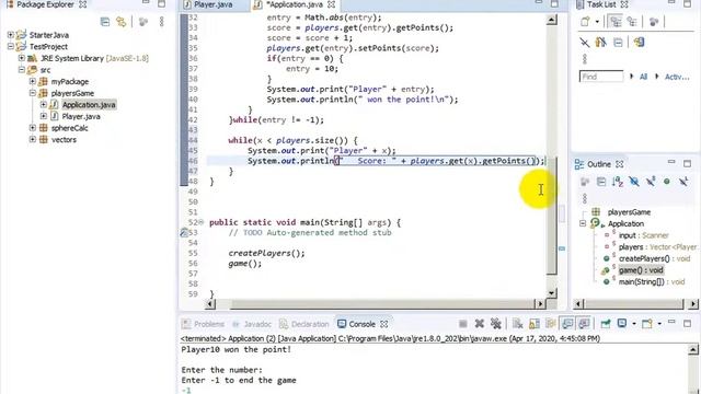 Java Programming #102 Bonus Lecture Players Game смотреть онлайн