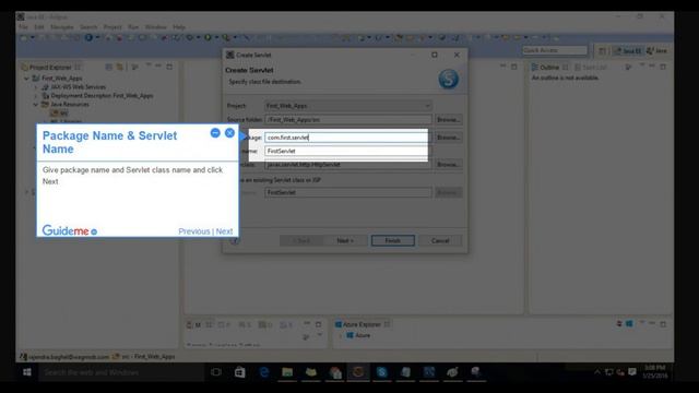 How to Create First Web Application using Eclipse @java #eclipse смотреть онлайн