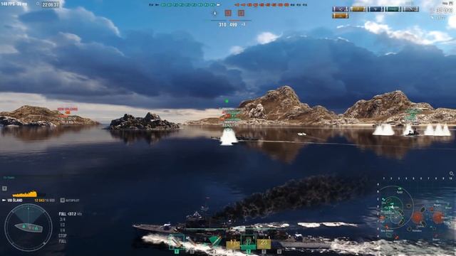 World of Warships (Öland) 0.9.7.0 - Random Battle смотреть онлайн