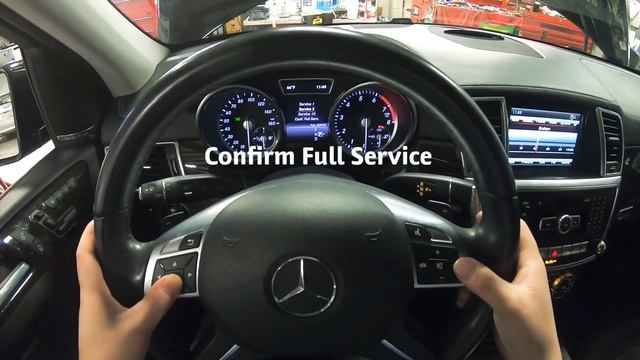 Oil Life Reset - Mercedes GL450/550 смотреть онлайн