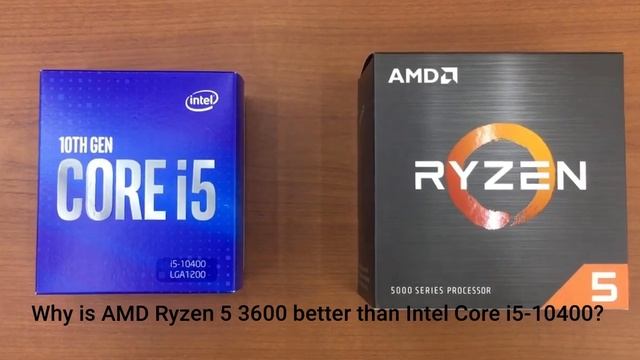 AMD Ryzen 5 5600 VS Intel Core i5 10th Gen 10400 Review смотреть онлайн