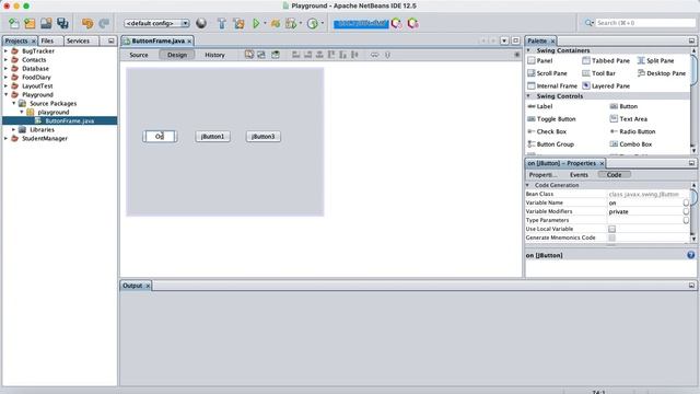 Java | Playing In Netbeans | Enable Disable Button смотреть онлайн