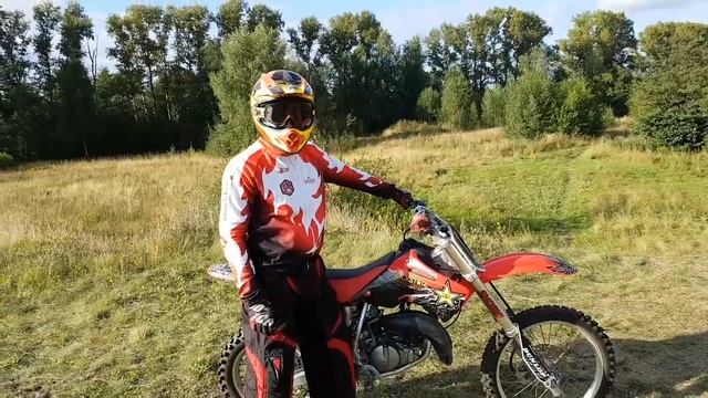 Мото ОБЗОР Honda CR 85 + покатушка. смотреть онлайн