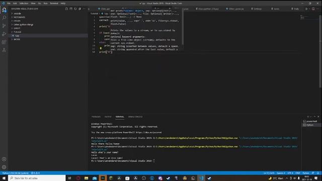 How to make an simple game in python! смотреть онлайн
