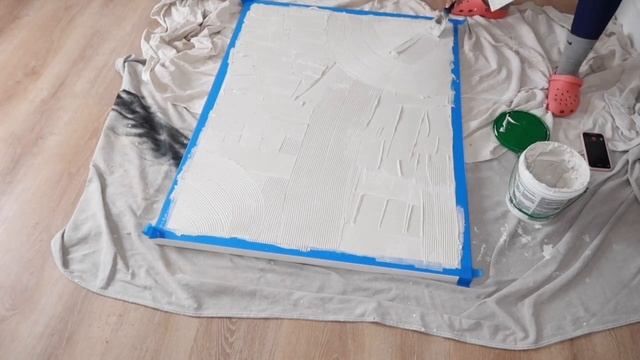 DIY TEXTURED ABSTRACT WALL ART | HOW TO MAKE LARGE MINIMALIST + MODERN HOME DECOR смотреть онлайн