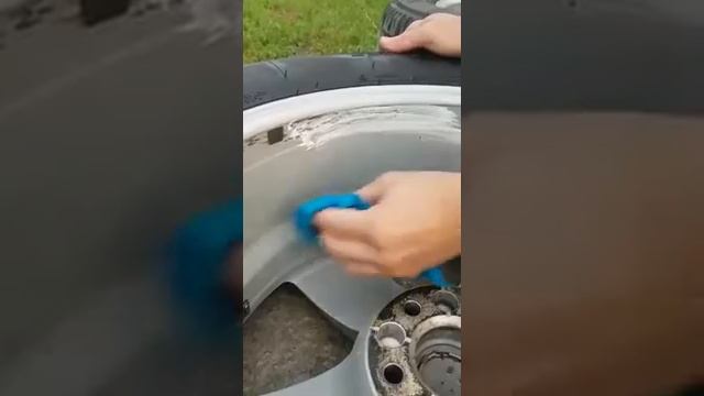 Чистим диски от битума и гудрона смотреть онлайн