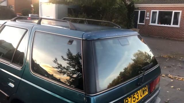 Walk around Video Tour 1996 Peugeot 405 Estate 1.9D Retro Car смотреть онлайн