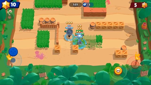 Награда за поимку Brawl Stars! Тащим катку! играем за Пайпер