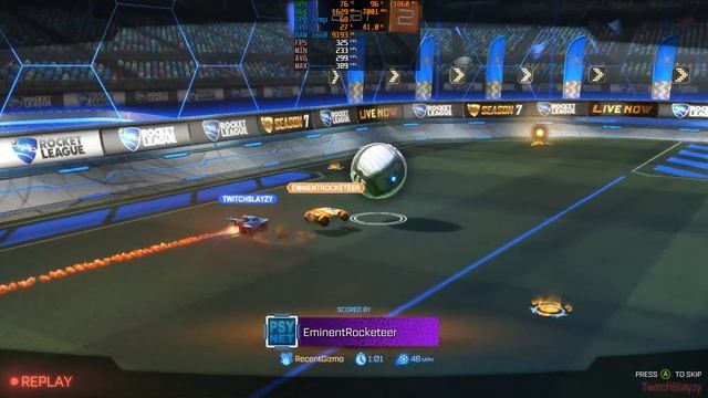 Rocket League RTX 2060 & i5 10400F Gaming Benchmark 1080p MAX Settings смотреть онлайн