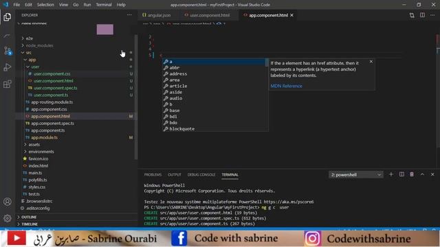 (4) First component Angular - Angular Tutorial for Beginners смотреть онлайн