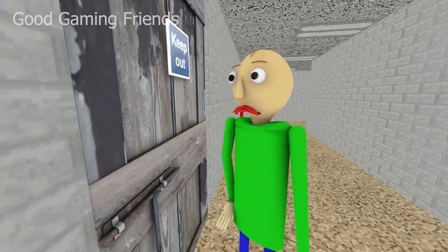 Funny Moments In Baldi's Basics Animation || Experiments With Baldi Episode 01