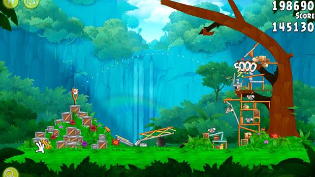 Angry Birds: Rio 2. Timber Tumble (bonus 2) 3 stars. Прохождение от SAFa смотреть онлайн