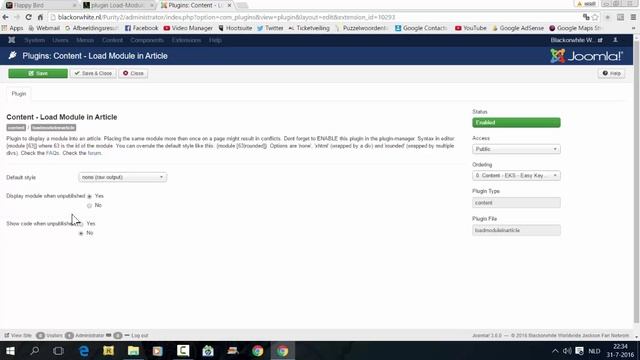 How to load a Joomla module in an article смотреть онлайн