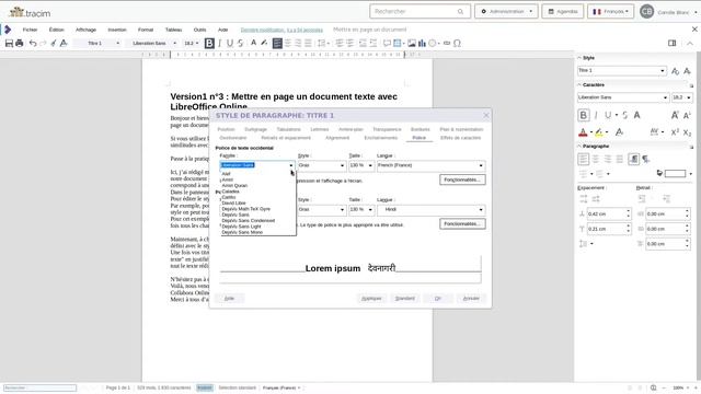 [Tutoriel] - Mettre en page un document texte avec CollaboraOnline смотреть онлайн