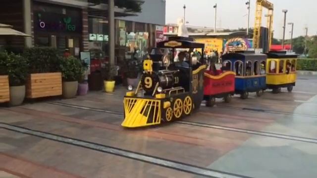 Trackless Train- Bharat Amusement Games смотреть онлайн