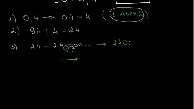5456 Деление натурального числа на десятичную дробь A2 1