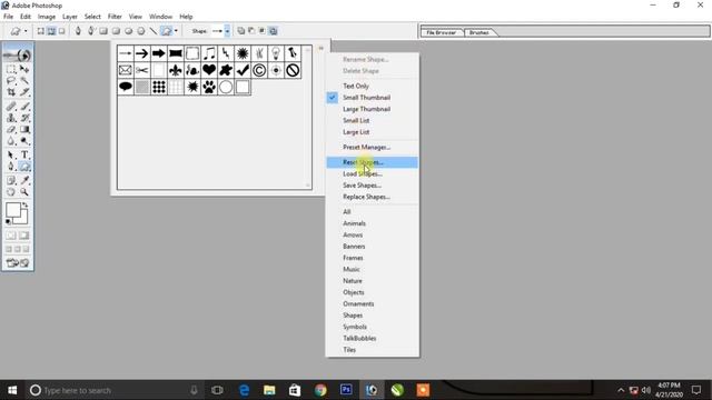 Adobe Photoshop custom shape download and install смотреть онлайн