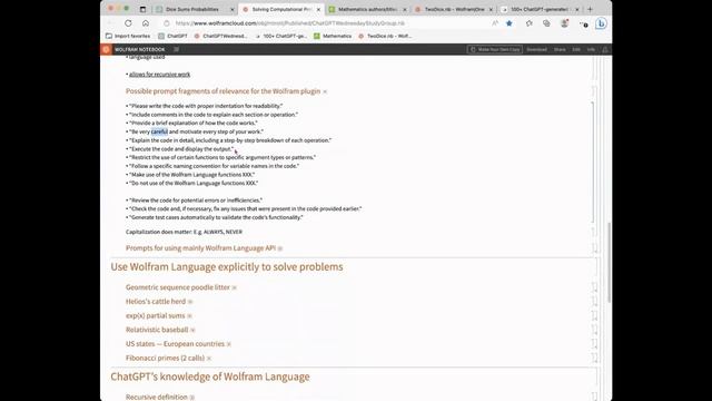 ChatGPT Solves Computational Problems and Writes Code with the Wolfram Plugin смотреть онлайн