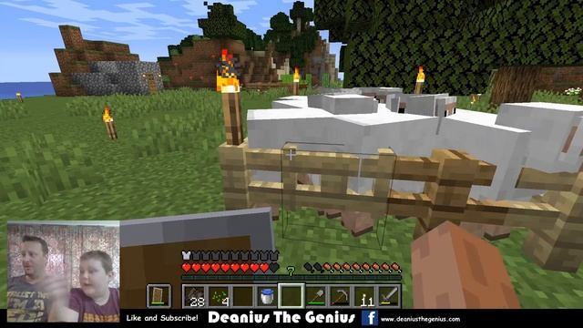 Minecraft Let's Play Java Edition Survival Island : Dad Fails At Minecraft Episode 8 смотреть онлайн