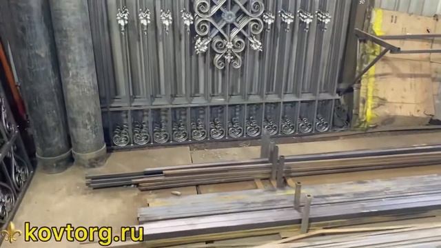 Ковторг. Производство и продажа кованых ворот и ограждений. Отправка по всей России и Крым. смотреть онлайн