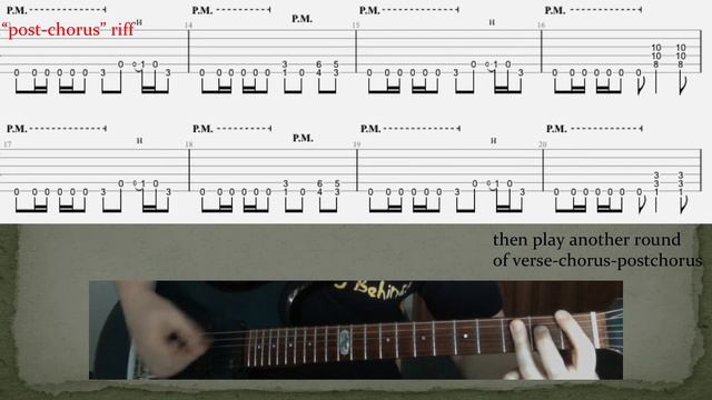 Slayer Epidemic Tab Guitar Lesson