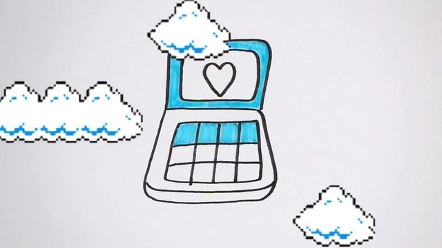 Раскраска для детей Компьютер .Как нарисовать Компьютер.How to draw a computer смотреть онлайн