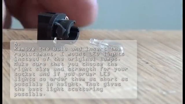 (SAAB 9-5) Disassembly/reassembly of instrument panel, replacement lamps instrument housing смотреть онлайн