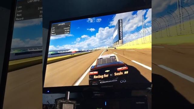 NASCAR Heat 3 Glitch (Racing the pace car??) смотреть онлайн