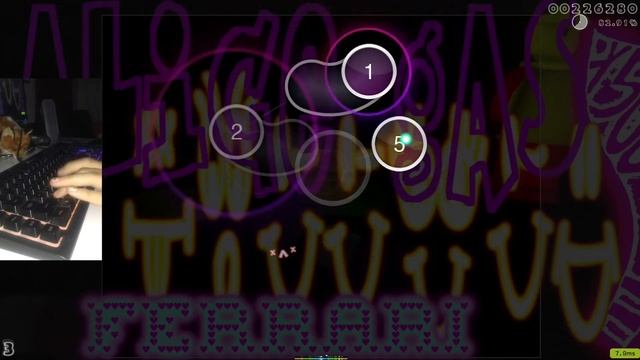 Osu Ferrari C Rank with keycam c rank 4 star map смотреть онлайн