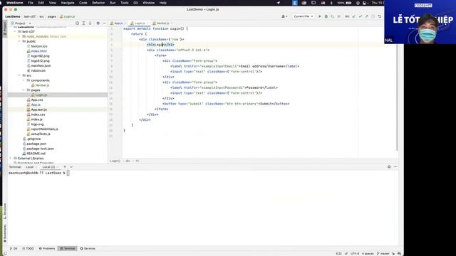 [React 6] Xây dựng layout, xác định components, pages và routers cho dự án React + Bootstrap смотреть онлайн