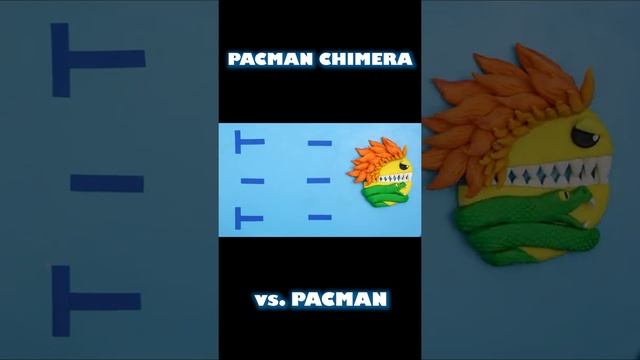 Chimera Pacman Monster | Mythology In The Arcade Pacman Game #Shorts смотреть онлайн