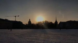 Привет Питер! День 1. Иностранец в снежной России. 14.02.2018