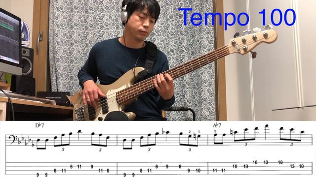 [베이스 레슨 교재 마스터 시리즈 - 블루스 베이스] Blues Bass No. 24 (Original Tempo-90-100-110-120) смотреть онлайн