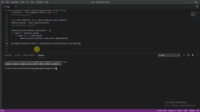 Python NLTK Tutorial смотреть онлайн