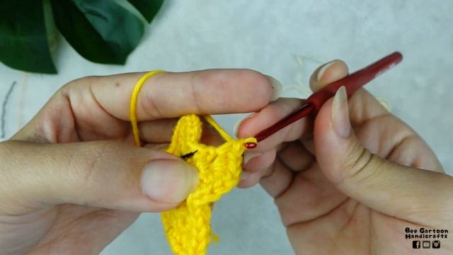 Crochet Amigurumi Star Keychain