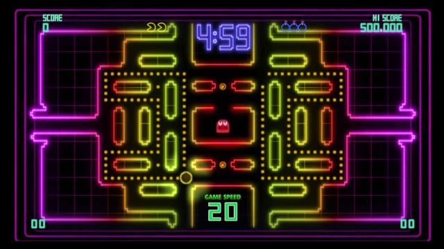 Играю в Pac-Man Championship Edition DX+. Карта Championship 3. смотреть онлайн