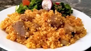 Кус-кус рецепт с овощами и мясом. Кускус как готовить. смотреть онлайн