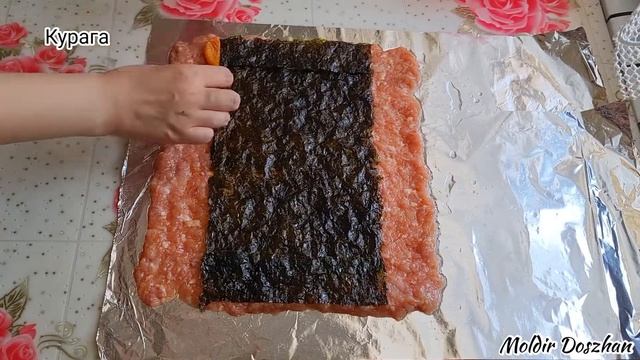 ПП рулет.Куриный пп рулет. Тауық етінен пп рулет. Холодная закуска. Тіскебасар. #қазақшарецепт#пп смотреть онлайн